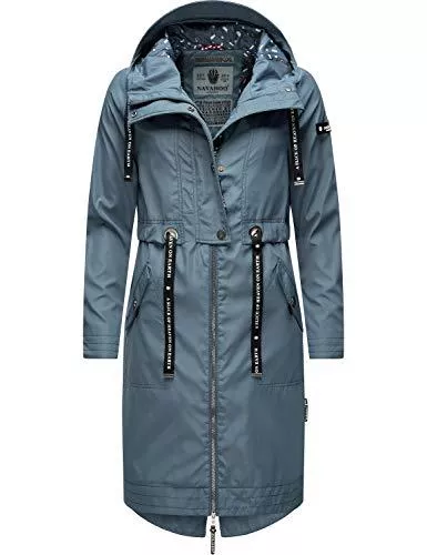Navahoo Mäntel Navahoo Damen Parka leicht Übergangs-Jacke mit Kapuze Josinaa XS-3XL