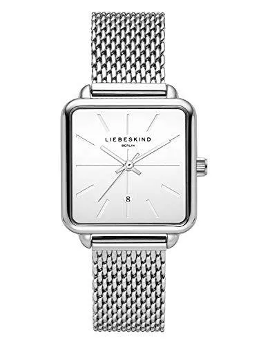 Liebeskind Berlin Uhren Liebeskind Berlin Damen Analog Quarz Armbanduhr mit Edelstahlarmband