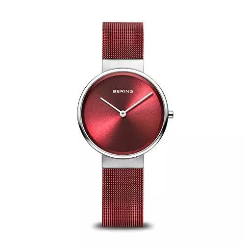 BERING Uhren BERING Unisex Analog Quarz Classic Collection Armbanduhr mit Edelstahl Armband und Saphirglas