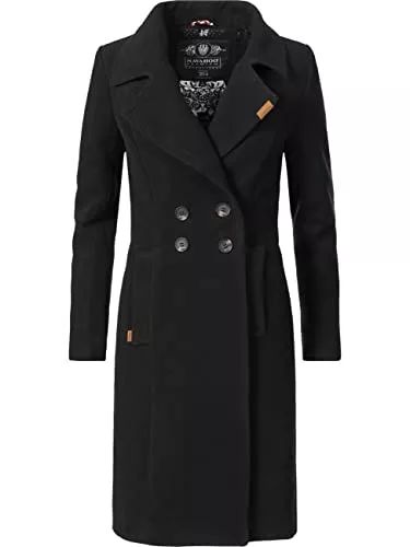 Navahoo Mäntel Navahoo Damen Wintermantel Winterparka Trenchcoat Wooly XS-3XL
