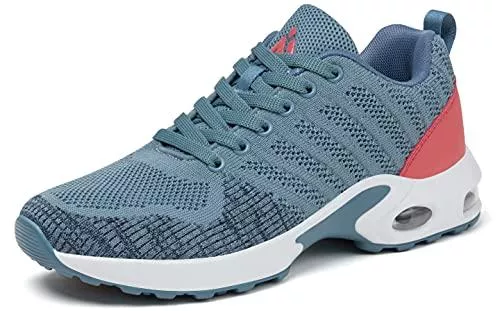 Mishansha Sneaker & Sportschuhe Mishansha Damen Laufschuhe Sneaker Air Sportschuhe Atmungsaktiv rutschfest Golfschuhe für Gym Outdoor Indoor 36-42EU