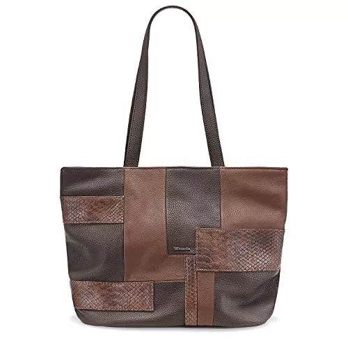 Tamaris Taschen & Rucksäcke Tamaris Damen Handtasche LONE Shopping Bag, Shopper, 40x29x14 cm (B x H x T), Farbe:mocca braun