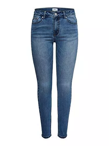 ONLY Jeans ONLY Jeans Donna Denim blu Medio