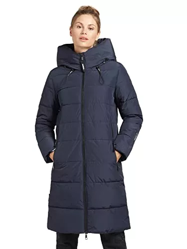 khujo Mäntel khujo Damen Mantel JILIAS2 kurz Steppjacke Winterjacke Zwei-Wege-Reißverschluss Kapuze