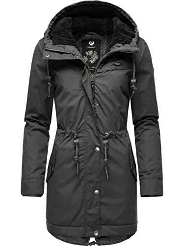 Ragwear Mäntel Ragwear Damen Winterjacke Wintermantel Parka mit Kapuze YM-Canny XS-XXL