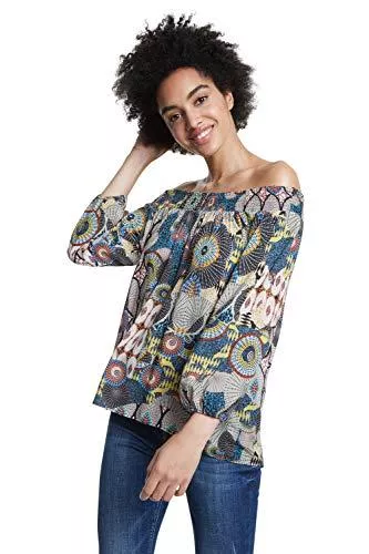 Desigual Langarmblusen Desigual Damen Melina Bluse