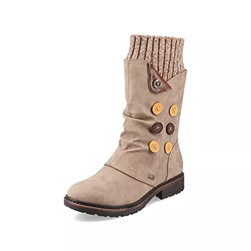 Rieker Stiefel Rieker Damen Winterstiefel 94781, Frauen Stiefel,wasserdicht,riekerTEX