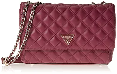 GUESS Taschen & Rucksäcke Guess Damen Convertible Crossbody Flap Cessily umwandelbare Umhängetasche, Einheitsgröße