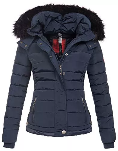 Golden Brands Jacken Golden Brands Selection Navahoo warme Damen Winter Jacke Parka Mantel Stepp Kurzjacke gefüttert B301