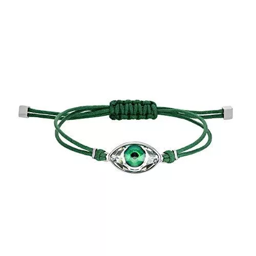 Swarovski Schmuck Swarovski Power Collection Evil Eye Armband, Grün, Edelstahl