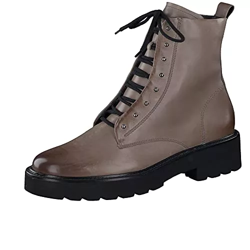 Paul Green Stiefel Paul Green Stiefelette Damen Schuhe Schnürstiefel Stiefeletten Glattleder Uni