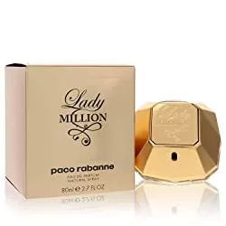 Paco Rabanne Accessoires Paco Rabanne Lady Million Eau De Parfum Spray für Damen Pack (1x 80 ml)