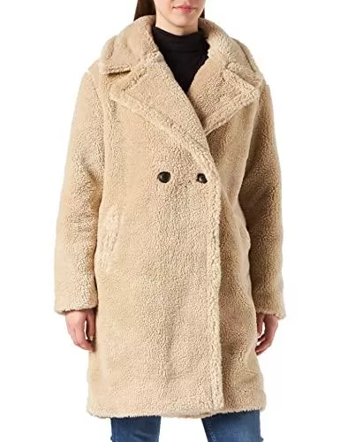 VERO MODA Mäntel VERO MODA Damen Vmscarlet Long Teddy Jacket Mantel