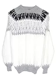 Gamboa Pullover & Strickmode Gamboa Alpaka Pullover Dicker Alpaka Rundhals Pullover für Damen Anden Design