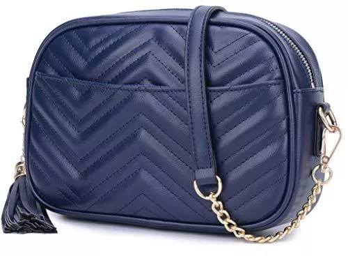 Lola Mae Taschen & Rucksäcke Lola Mae Gesteppte Crossbody-Tasche, trendiges Design