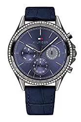 Tommy Hilfiger Uhren Tommy Hilfiger Damen Multi Zifferblatt Quarz Uhr mit Leder Armband 1781979