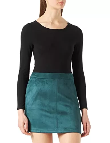 VERO MODA Röcke VERO MODA Damen Vmdonnadina Fauxsuede Short Skirt Ganoos Rock