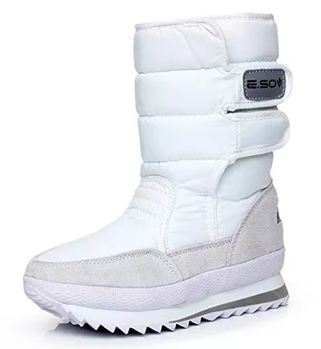 AARDIMI Stiefel AARDIMI Schneeschuhe Für Frauen Flache Ferse Plus Größe Frauen Winterstiefel wasserdichte Frauen Stiefeletten Wasserdicht