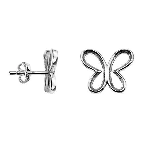 SOFIA MILANI Schmuck SOFIA MILANI - Damen Ohrringe 925 Silber - Ohrstecker als Schmetterling - 20781