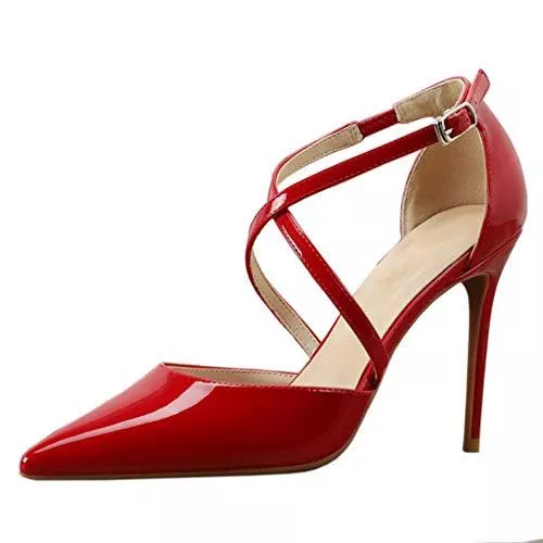 Zanpa High Heels Zanpa Formal Damen Lack Pumps Stiletto Heels