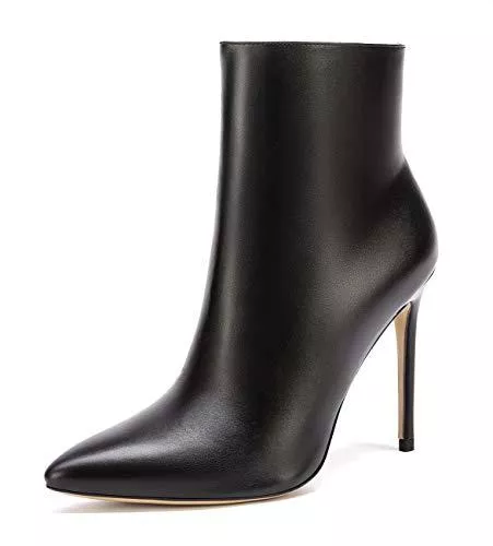 CASTAMERE Stiefel CASTAMERE Damen Reißverschluss Stiefeletten Stilettos Hoch Heel 10CM