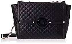 GUESS Taschen & Rucksäcke Guess Borsa a spalla heyden convertible xbody flap ecopelle trapuntata nero B22GU12 QE813421