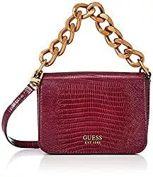 GUESS Taschen & Rucksäcke Guess Tullia Mini Crossbody Flap Merlot