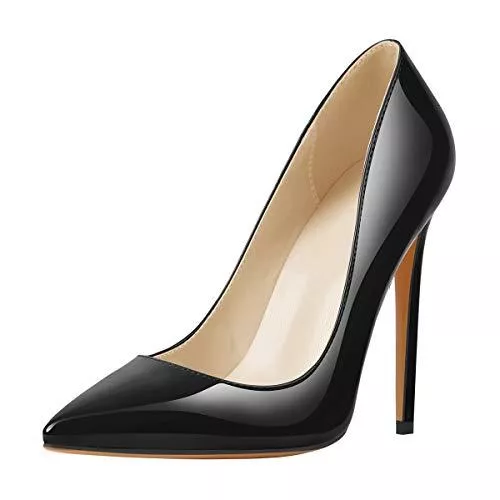 MissHeel High Heels MissHeel Basic Spitze Pumps Damen Stilettos Klassische Absatzschuhe High Heels Frauen Pfennigabsatz