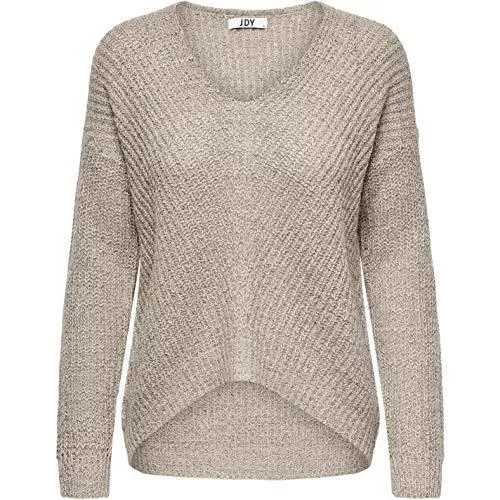 JDY Pullover & Strickmode JACQUELINE de YONG Female Strickpullover V-Ausschnitt