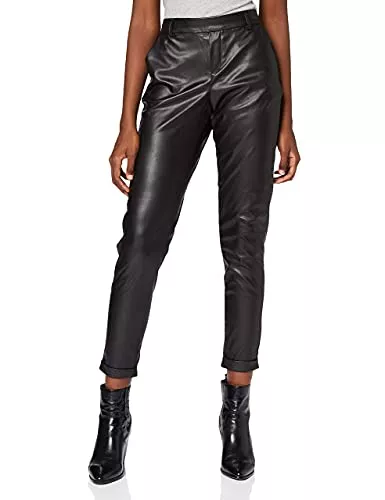 VERO MODA Hosen VERO MODA Damen Vmmaya Mr Loose Pu Pant Hose