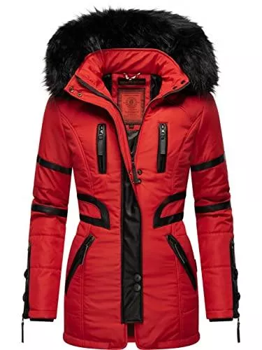 Navahoo Jacken Navahoo Damen Mantel Winterjacke Kurzmantel Moon XS-3XL