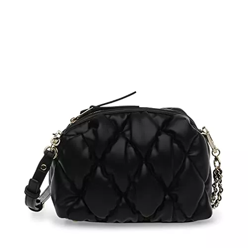 Steve Madden Taschen & Rucksäcke Steve Madden Damen Quilted Crossbody Paislee Gesteppte Umhängetasche, Einheitsgröße