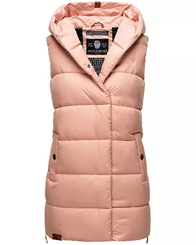 Navahoo Westen Navahoo Damen Weste gefütterte Steppweste gesteppte Übergangsweste B891