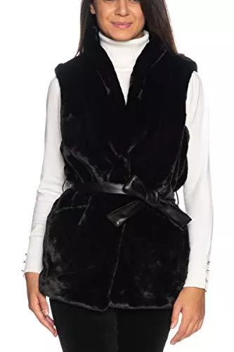 ONLY Mäntel ONLY Damen Onlollie Faux Fur Waistcoat OTW Kunstpelzmantel