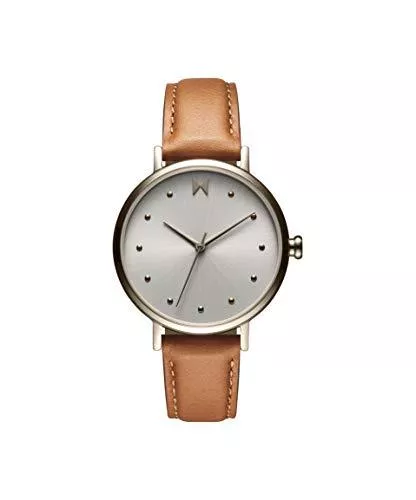 MVMT Uhren MVMT Damen Analog Quarz Uhr mit Kalbsleder aus Leder Armband 28000071-D