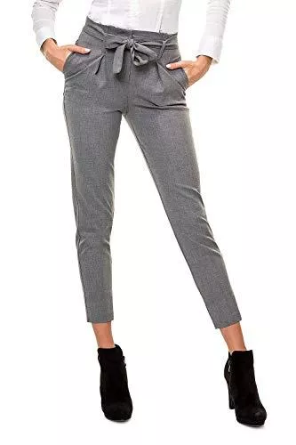 ONLY Hosen ONLY NOS Damen Hose onlNICOLE Paperbag Ankel Pants WVN NOOS