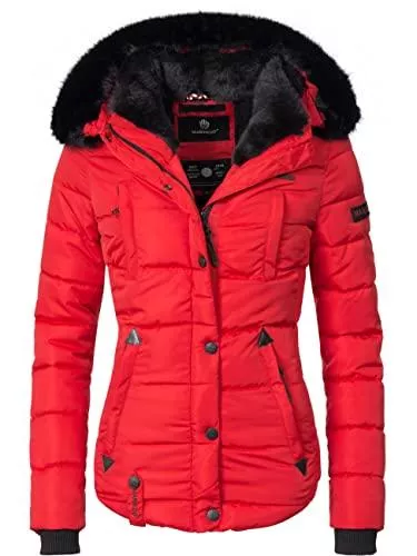 MARIKOO Jacken MARIKOO Damen Winter Jacke Steppjacke Lotusblüte (vegan hergestellt) XS-XXL