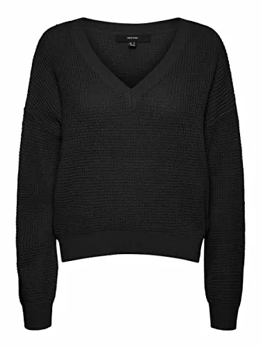 VERO MODA Pullover & Strickmode VERO MODA Female Strickpullover V-Ausschnitt