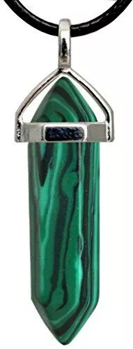 Bodytrend Schmuck BodyTrend Schöne anhänger mit naturstein und seiden Halskette