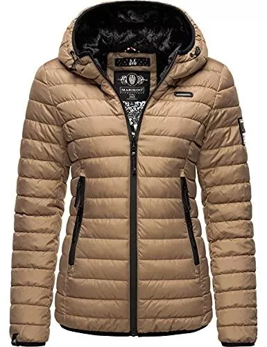 MARIKOO Jacken MARIKOO Damen Winterjacke Steppjacke Outdoorjacke mit Kapuze Jaylaa XS-XXL