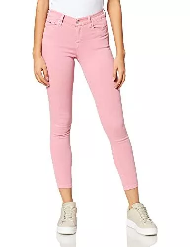 Tommy Jeans Jeans Tommy Jeans Damen Nora Mid Rise Skinny Ankle Pnkc Straight Jeans