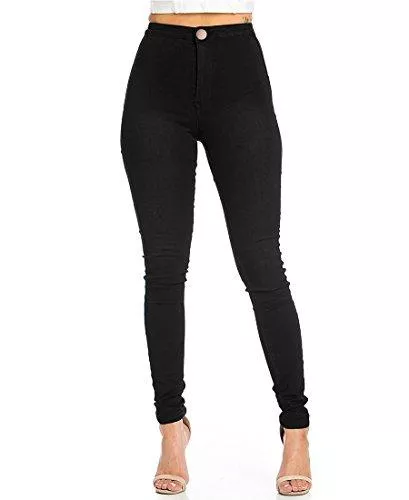 JYONE Jeans JYONE Jeans Damen, Skinny Jeans Damen High Waist Slim Leggings Röhrenjeans Bleistifthose Bleistift Hose