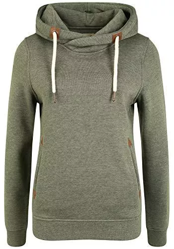 OXMO Kapuzenpullover OXMO Vicky Damen Kapuzenpullover Hoodie Pullover mit Kapuze