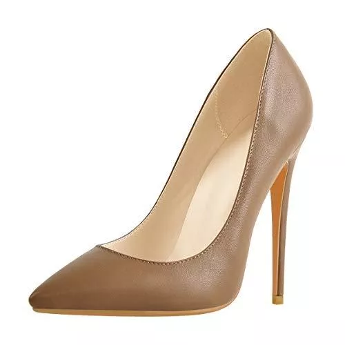 MissHeel High Heels MissHeel Basic Spitze Pumps Damen Stilettos Klassische Absatzschuhe High Heels Frauen Pfennigabsatz