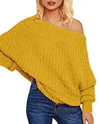 YOINS Pullover & Strickmode YOINS Pullover Damen Winter Oversize Damen V Ausschnitt Weihnachtspullover Elegant Strickpullover Sweater