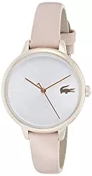 Lacoste Uhren Lacoste Damen Analog Quartz Uhr mit Leder Armband 2001101