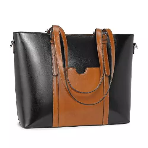 BROMEN Taschen & Rucksäcke Handtasche Damen Gross Taschen Damen Groß Tote Shopper Elegant Schultertasche Damen Set 3-teiliges Set