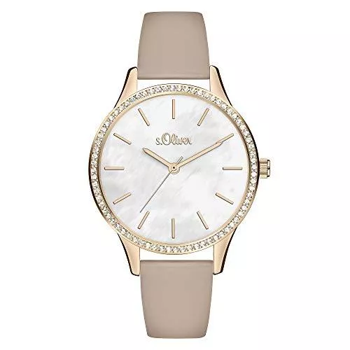 s.Oliver Uhren s.Oliver Damen Analog Quarz Uhr