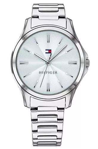 Tommy Hilfiger Uhren Tommy Hilfiger Damen Analog Quarz Uhr mit Edelstahl Armband 1781949