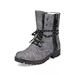 Rieker Stiefel Rieker Damen Bequemschuhe 785K0, Frauen Schnürhalbschuhe,wasserdicht,riekerTEX